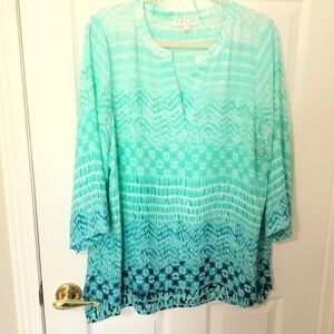 Chaus New York Top L Tunic